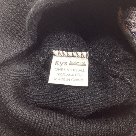 If You Love Your Freedom Thank A Vet Toboggan Eagle Beanie Cap Hat NWOT One Size - Picture 3 of 3